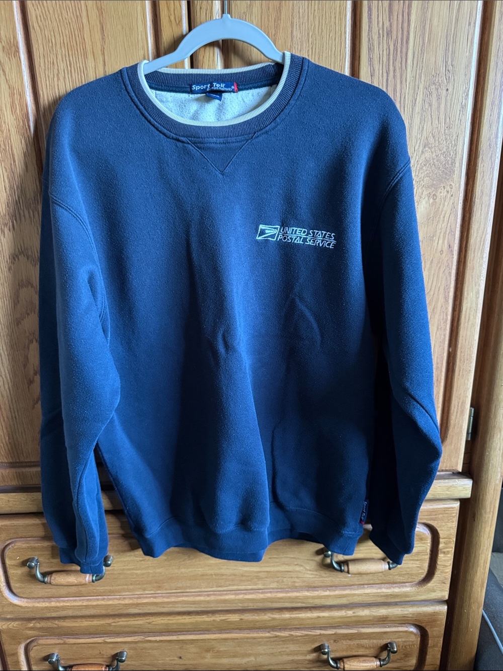 Sport-Tek Navy United States Postal Service Crewneck